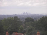 View of Canary Wharf from The Mill