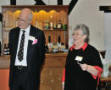 Co-organiser Ian Macdonald with Anne Smith