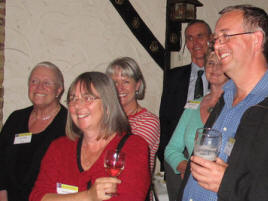 Ruskin Reunion participants during the speeches and presentations. 