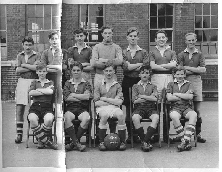 JRGS 1949/50 Second-XI footbal team