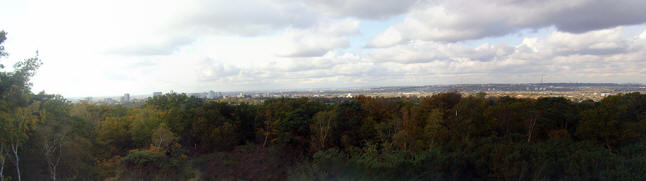Shirley Hills panorama