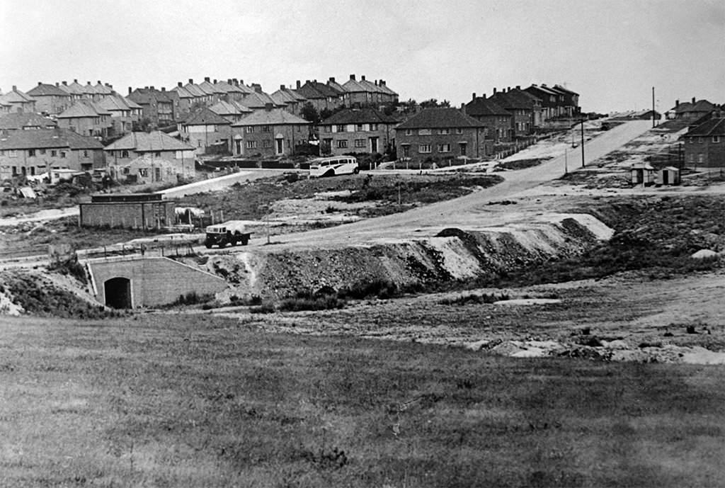 New Addington housing estate - 1953
