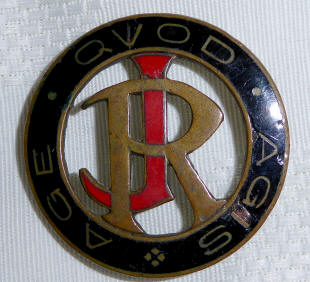 School badge - rear