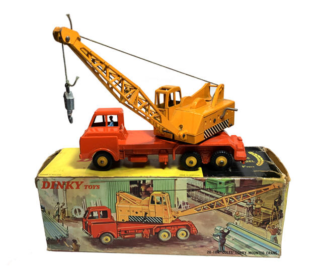 Vintage Diskey Supertoys Coles Mobile Crane