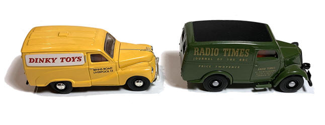 Contemporary Dinky Toys made in China 