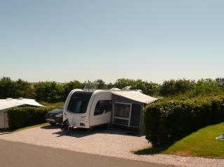 Mike Beamont's touring caravan