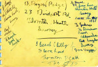 JRGS Scrapbook - 1956/7