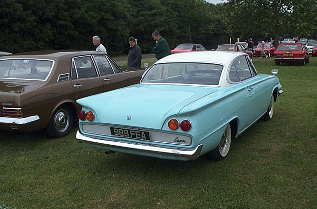 Ford Capri rear view