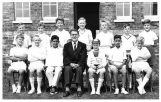 Whitehorse School Cricket Team - 1958