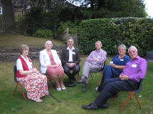 Ruskin Reunion || September 2009 - Lucy Castro, Ruth Peet, John Peet, Ian Castro, Ann Davey, Tony Davey