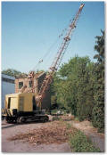 Crane over cycle path