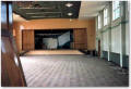 School hall and stage