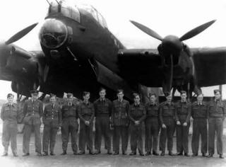 Lancaster of 49 Sqdn in 1943