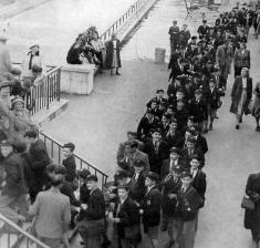 JRGS schoolboys at the Festival of Britain - 20 Sep 1951